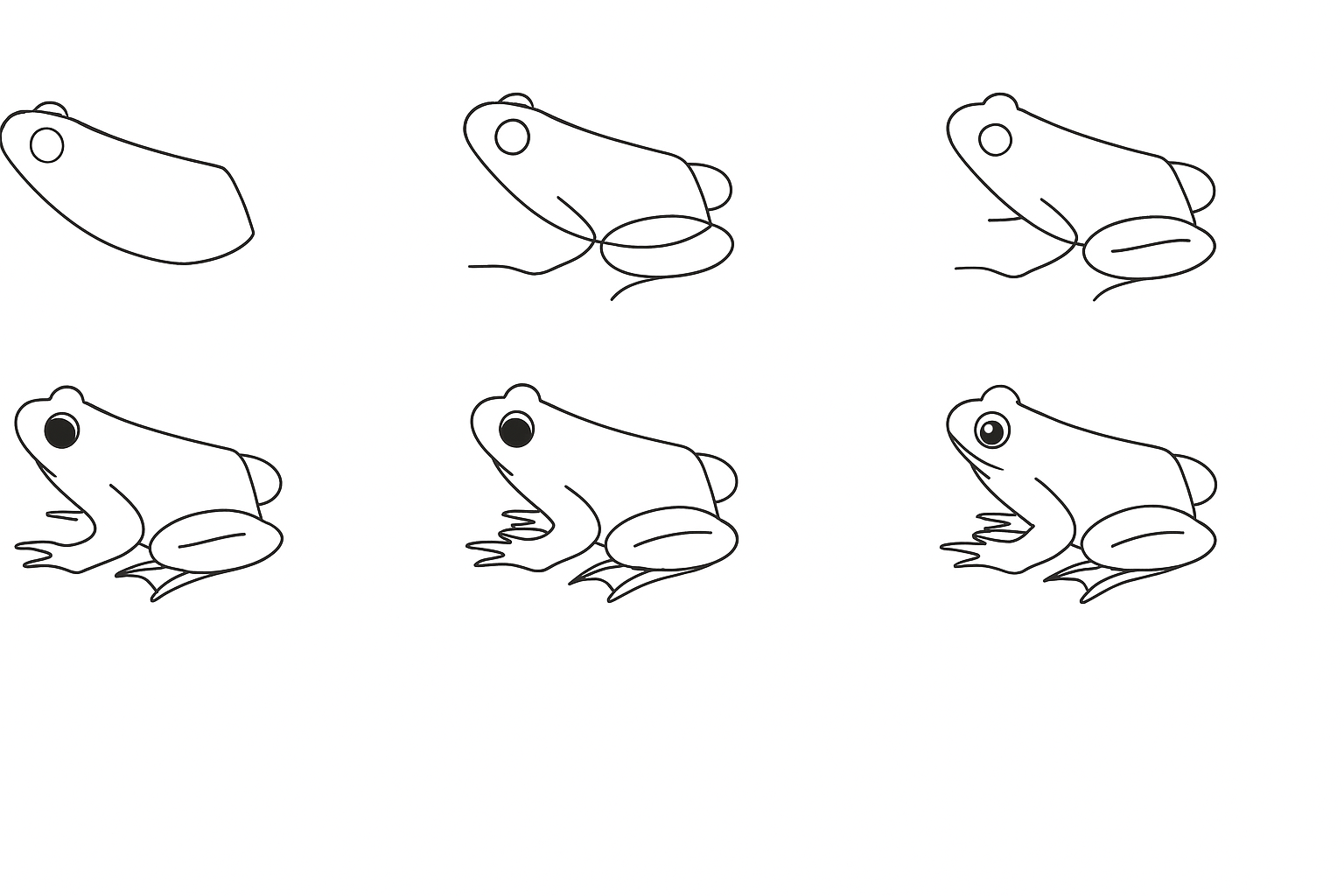 How to Draw a Frog