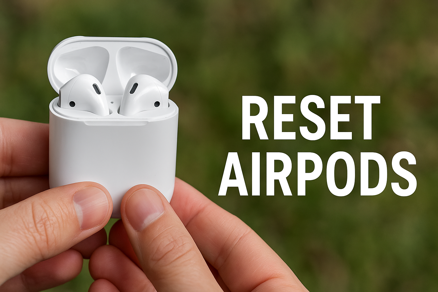 How to Reset AirPods