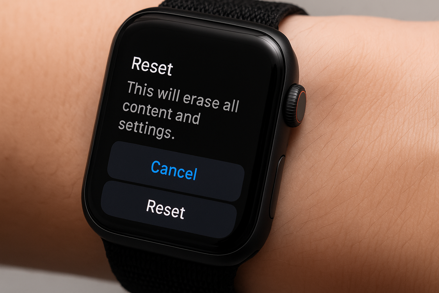 How to Reset Apple Watch