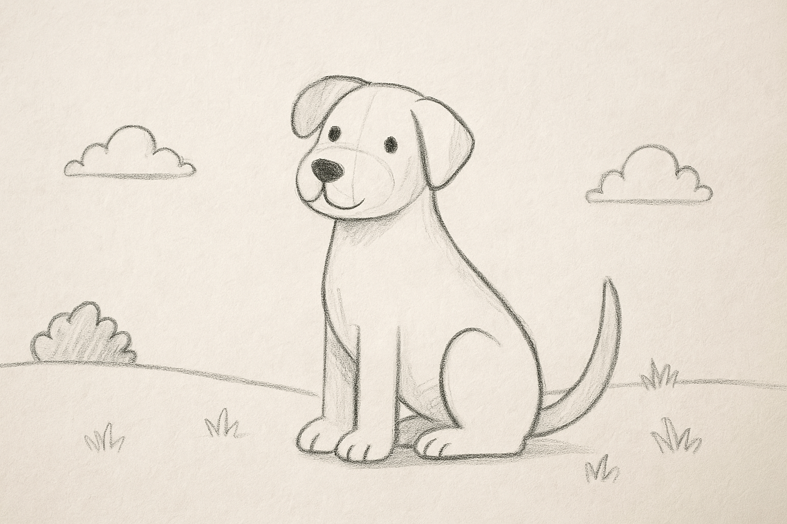 How to Draw a Dog