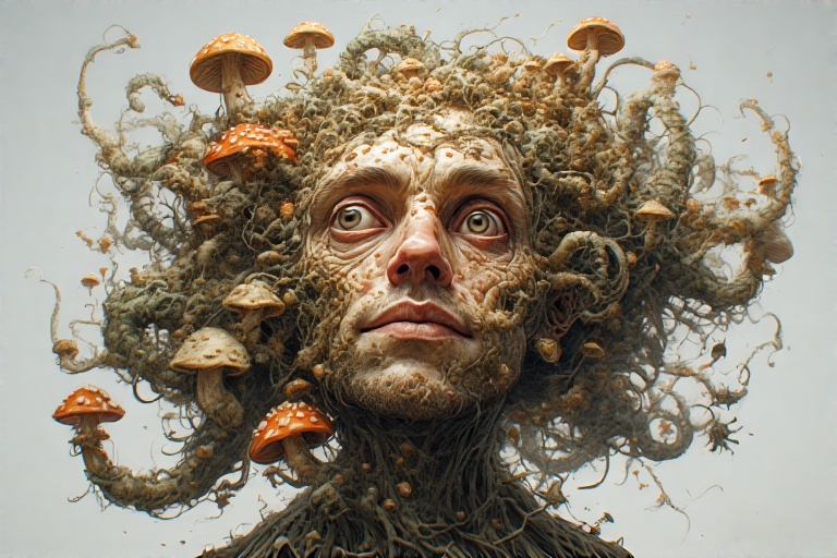 Fungus-Man: The Hidden World of Fungi and Their Humanlike Influence